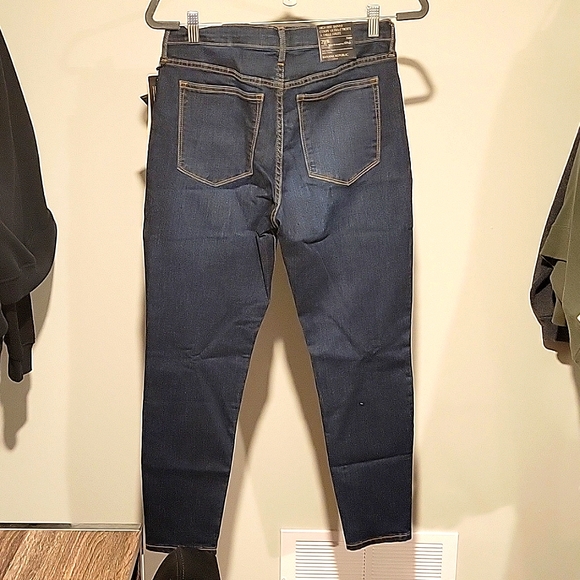 Banana Republic Factory High Rise Skinny Blue Jeans (Size 8 Petite) - Picture 3 of 3
